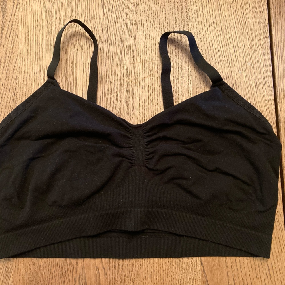 Kindred Bravely Sublime Bamboo Hands Free Pumping Sleeping Lounge Bra, L